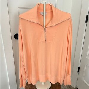 NWOT LOFT Quarter-Zip Pullover Sweatshirt